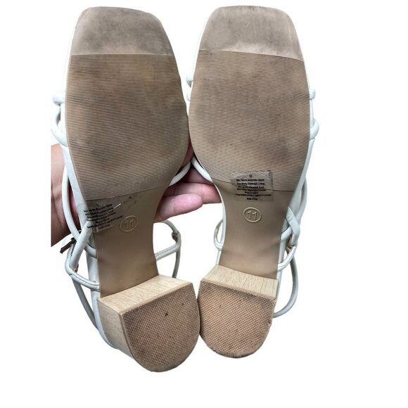 Target A New Day Strappy Sandals Square Toe Chunky Heels  Women’s Size 11 - Picture 5 of 5